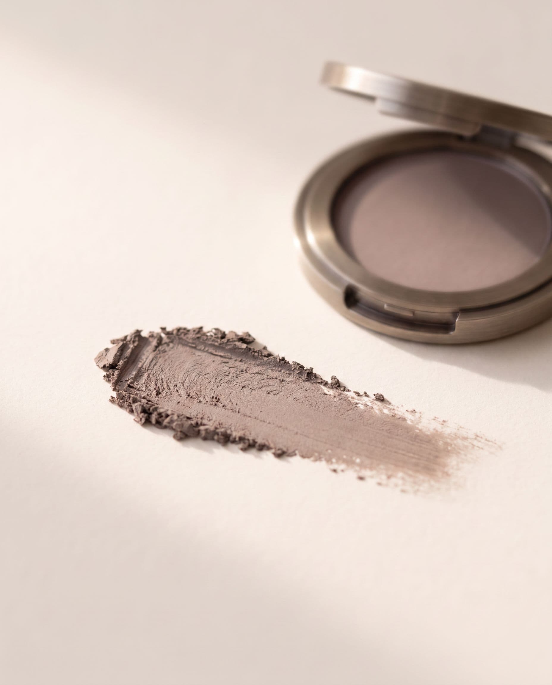 Cendre swatched — cool ash taupe
